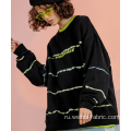 Новая модная женская повседневная свитер с краской
